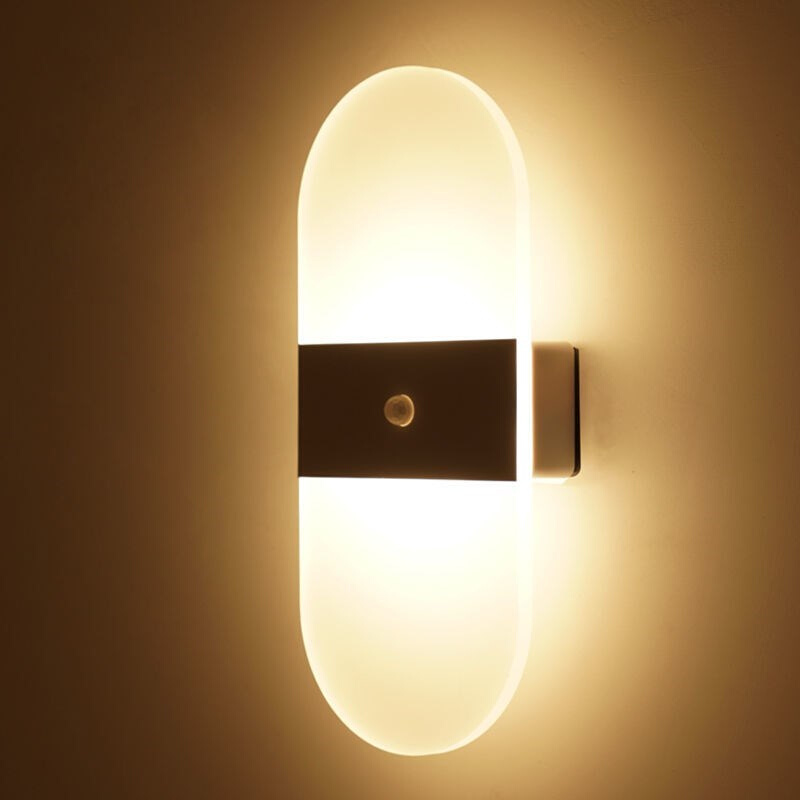 公牛智能人体感应小夜灯led声控灯光控可充电池式家用过道楼道起