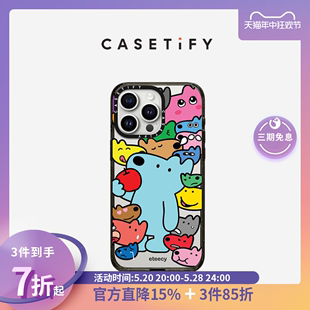 CASETiFY 这都是我适用于iPhone15/14/13/Plus/Pro/Max彩虹镜头框防摔手机壳