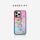 CASETiFY艺术家联名 花见花开by juu juu 适用于iPhone15/14/13/Pro/Max 透明MagSafe兼容手机壳