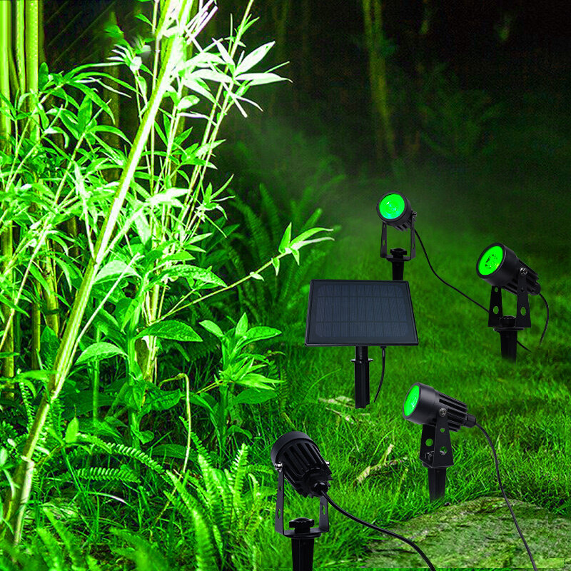 户外景观照树灯室外别墅庭院花园氛围投射灯防水led太阳能地插灯