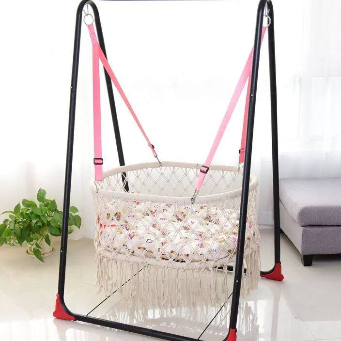 上下摇电动摇篮宝宝婴儿童安抚摇床吊床童床支架儿童自动秋千摇椅