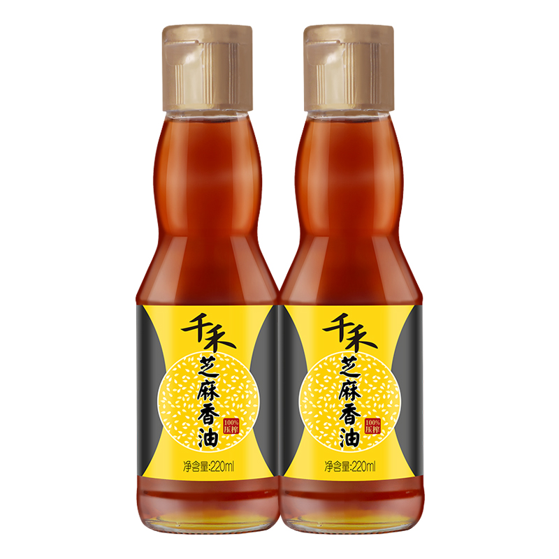 千禾芝麻香油220ml/瓶正宗一级