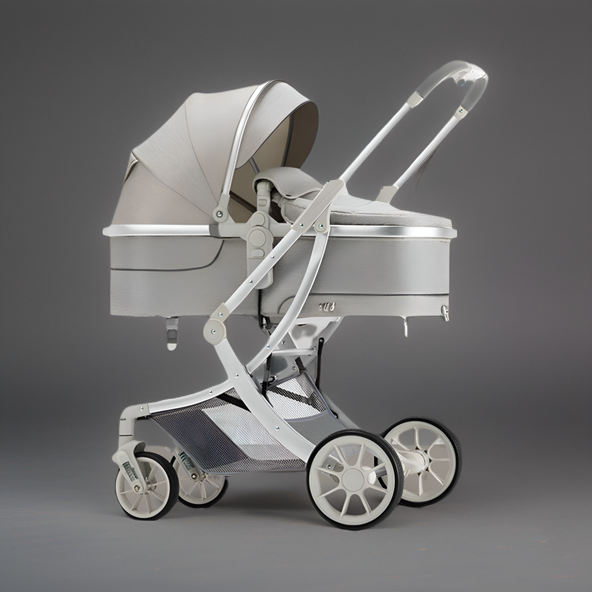 高景观婴儿推车可坐可躺新生儿童宝宝双向轻便可折叠减震手推车