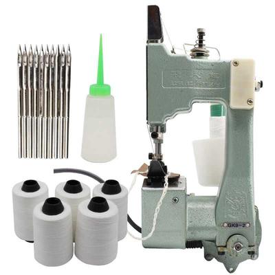 缝口袋手动全自t动小型打包双线手持封包机纸袋封口机剪线麻袋捆