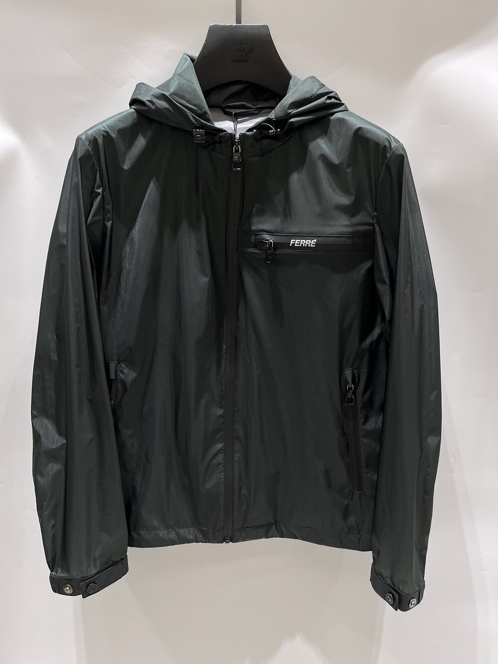ferre费雷男装22年春季新款连帽商务休闲时尚夹克外套821d111020