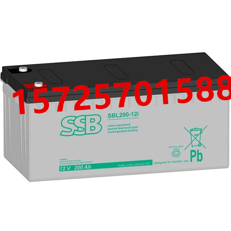 SSB蓄电池SBL200-12i 医疗UPS电源储能系统专用12V-200Ah铅酸电池