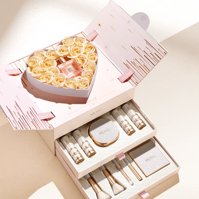 完美口红彩妆套盒化妆品全套礼盒送女友闺蜜生日情人节礼物创意