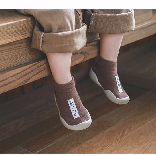 秋季婴儿鞋子软底学步宝宝袜子鞋春秋学步鞋儿童室内鞋幼儿地板鞋