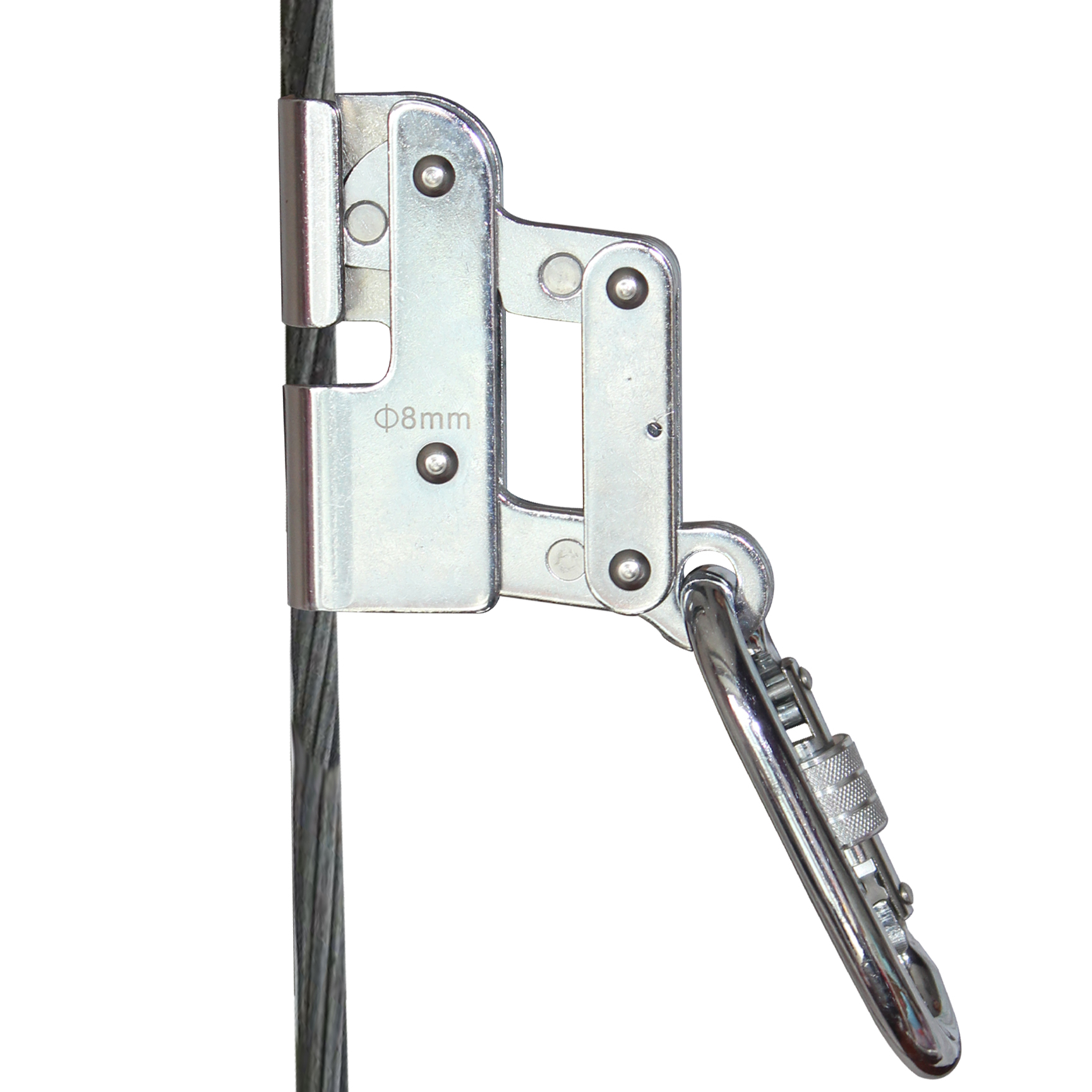 钢丝绳攀爬攀登保护防坠落自锁器防坠器m抓绳器止坠器风电安装装