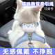 猫咪牵引绳防挣脱可调节猫链子外出胸背工字型小奶猫背心式遛猫绳