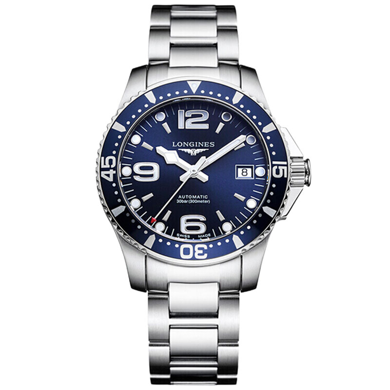 浪琴/longines 康卡斯系列 石英 精钢 男表44mm