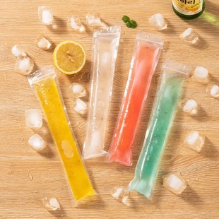 棒棒冰袋子一次性PE食品级家用自制冰棍冰条冰棒模具自封防漏摆摊