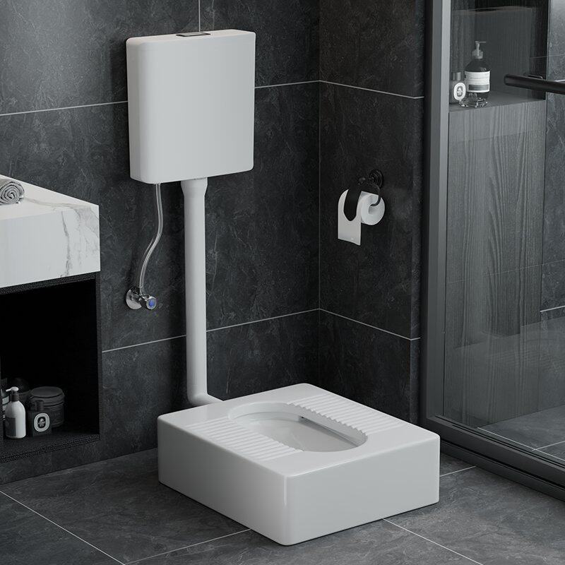 蹲坑马桶一体式两用