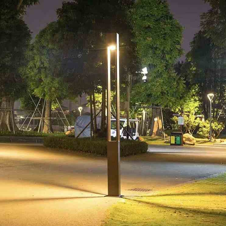 铝型材方形景观灯户外防水花园别墅led路灯3米小区室外庭院道路灯 | 