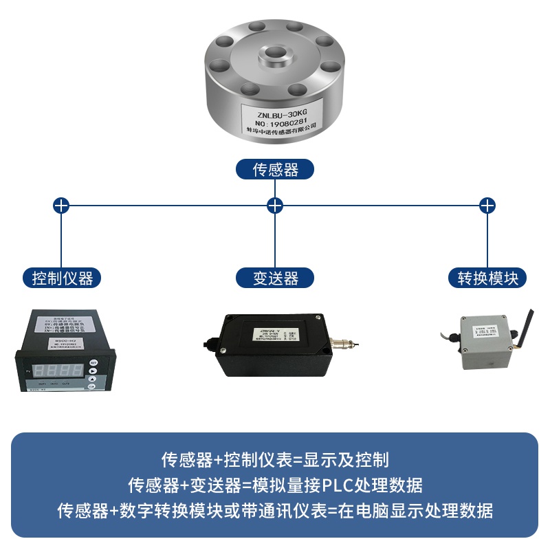 高精度轮辐式重力压力测力称重传感器电缸平面抗冲击力拉力试验机