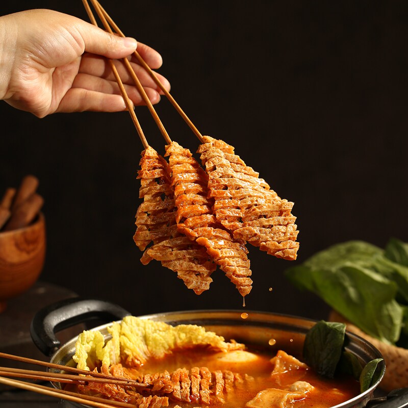 9元包邮直达链接>卢崖泉豆腐串商麻辣烫串兰花豆干券后12.