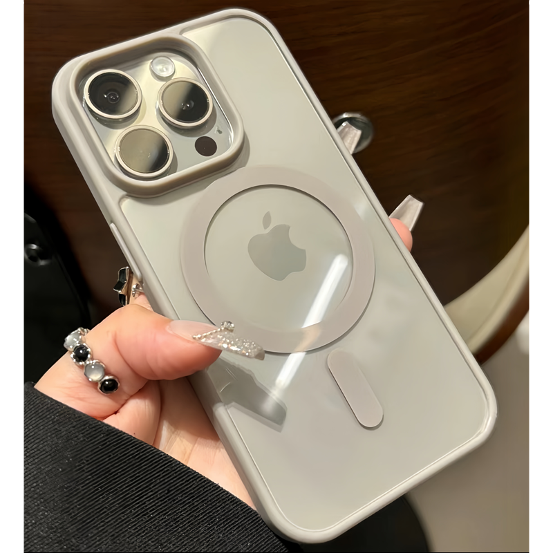 苹果14ProMax手机壳磁吸充电