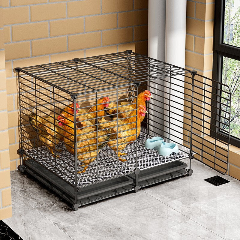 鸡笼笼子家用室外自动清粪小鸡养殖特大号户外笼子