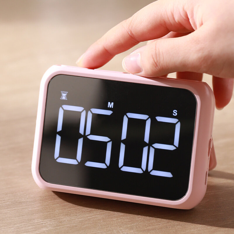 学生专用儿童学习led大屏幕闹钟时间管理电子计时器计时表倒厨房