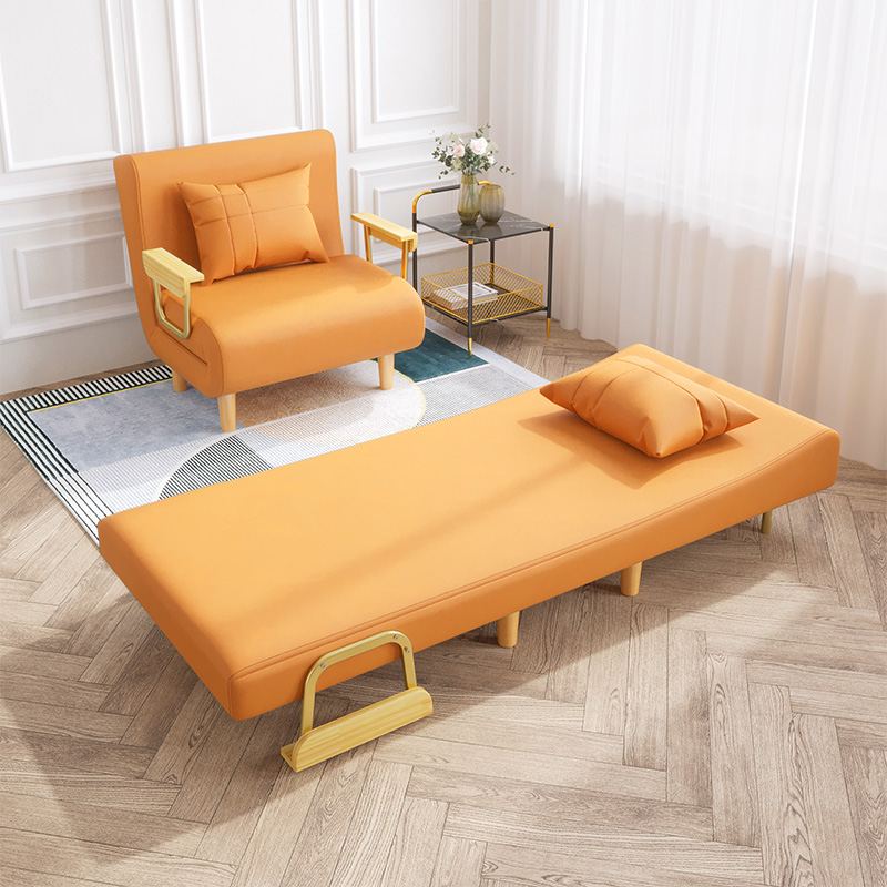 折叠床办公午休床两用单人沙发床小户型沙发可折叠隐形省空间床
