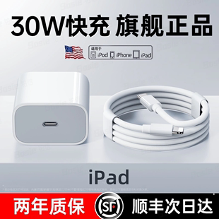 【ipad专用】30W快充适用苹果ipadpro充电线平板数据线新款快充Typec双头mini5专用2024Air4PD20w加长ip套装