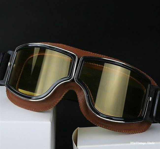 5670元券bobster飞行员风镜摩托防风护目镜防紫外线二战复刻防尘大框