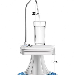新品伙妹上水器桌面抽水器台式电动碰杯出水桶装水感应Y饮水机泵