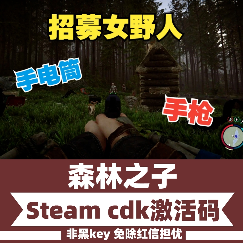 steam游戏森林之子激活码Key全球国区Sons Of TheForest在线联机