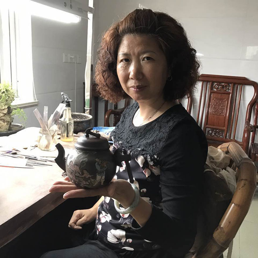 独创【开天辟地】紫茄泥 家藏老料 易泡养 工艺美术师顾小英