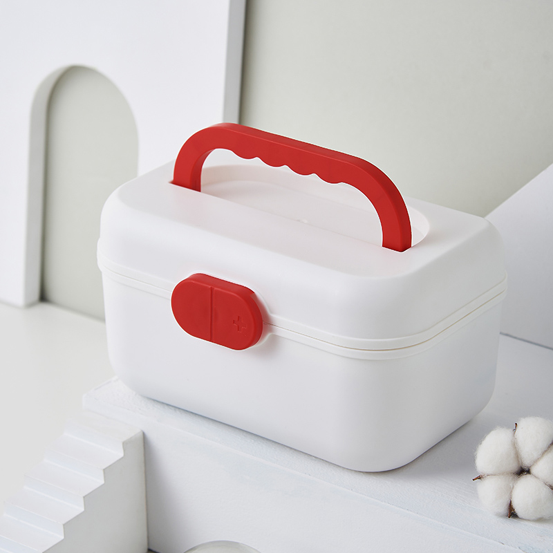 药箱家庭装家用应急药品收纳盒多层医药箱儿童宝宝药物急救小药盒