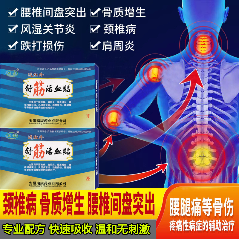 腰间盘突出专用贴膏颈椎病肩周炎关节