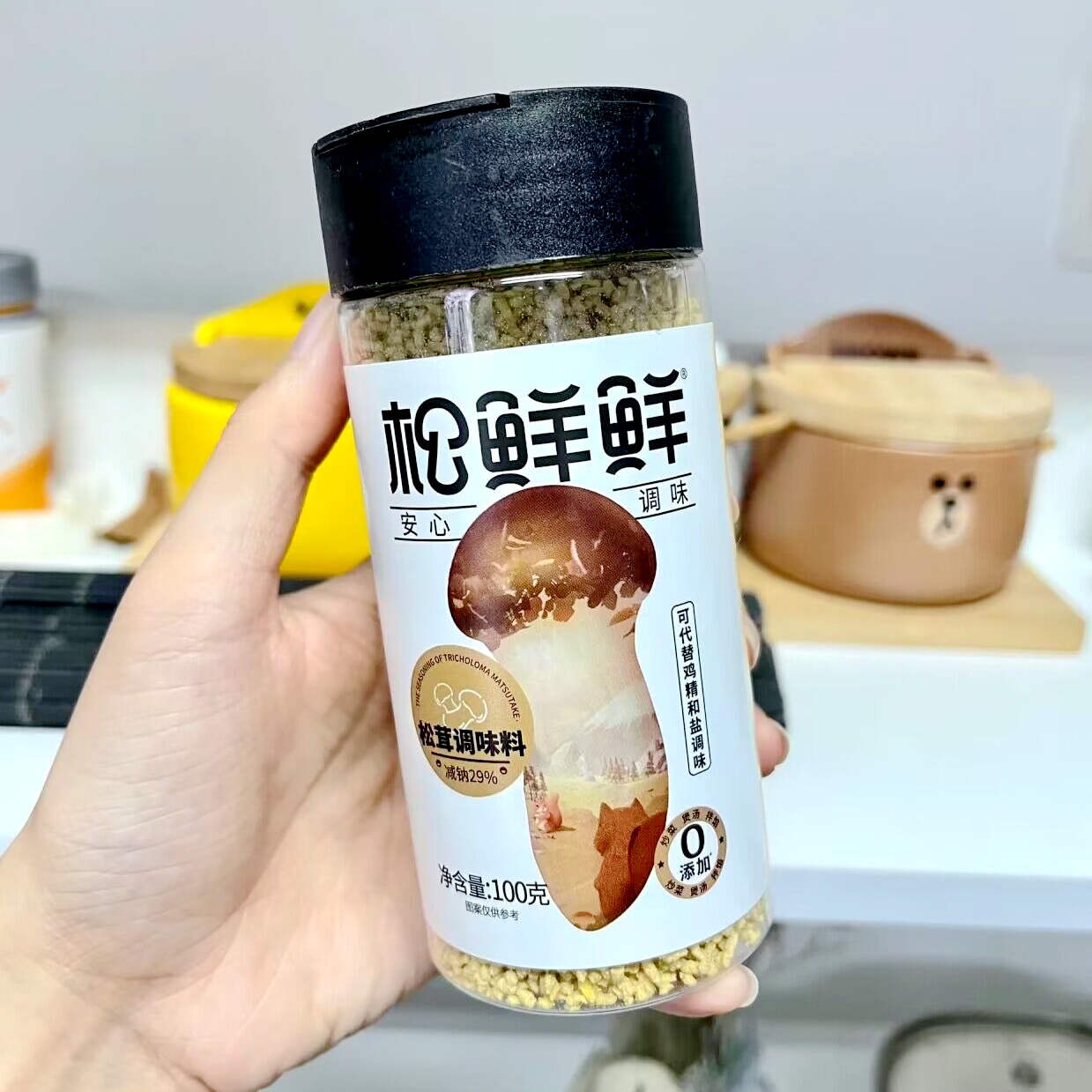 松鲜鲜松茸鲜调味料100g松鲜粉菌