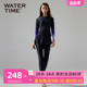 WaterTime 游泳衣女保守分体2024新款运动长袖长裤潜水防晒冲浪服