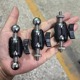 双17mm球头转1/4云台手机支架悬臂三角架替换万向轮三脚架配件