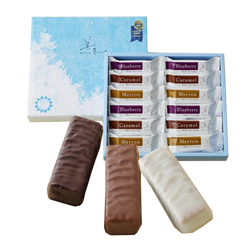 日本原装进口白色恋人美冬巧克力威化饼干休闲零食送女友礼物