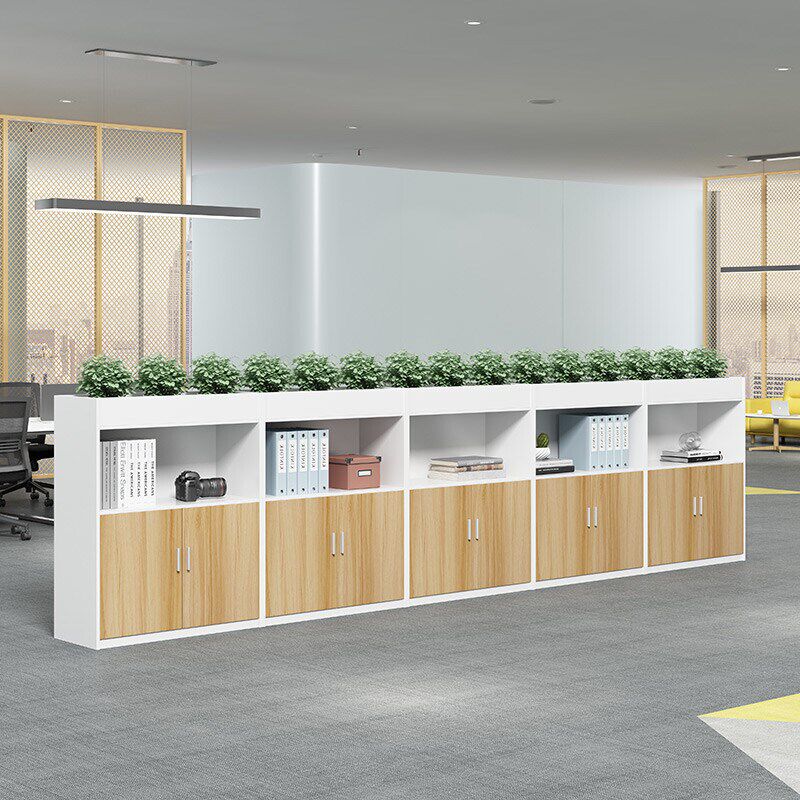 苏迪尔花槽柜办公室隔断矮柜子储物柜绿植柜隔断墙文件柜资料柜档
