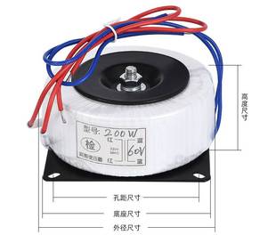 德国进口环形变压器 单相隔离电源环牛380v变220v转12v24v36v48v6