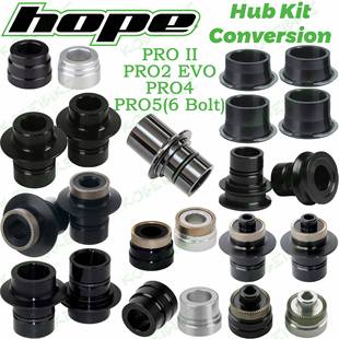 HOPE PRO2 EVO PRO4 PRO5花鼓前后快拆1520MM135142 12桶轴转换座