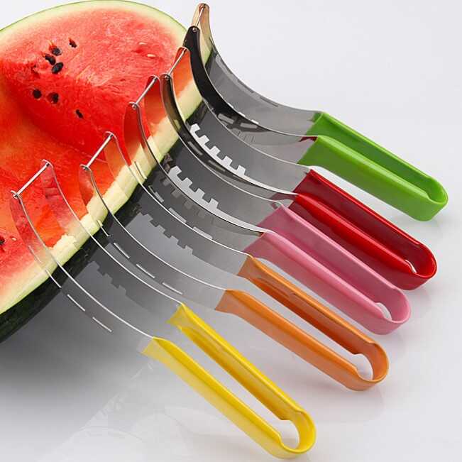 【吃瓜好帮手~】水果雕刻刀套装西瓜切片不锈钢水果叉挖西瓜神器