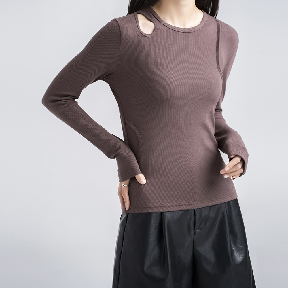 joyloop女打底衫时髦时尚洋气内搭外穿衬衫秋季设计轻奢百搭新款