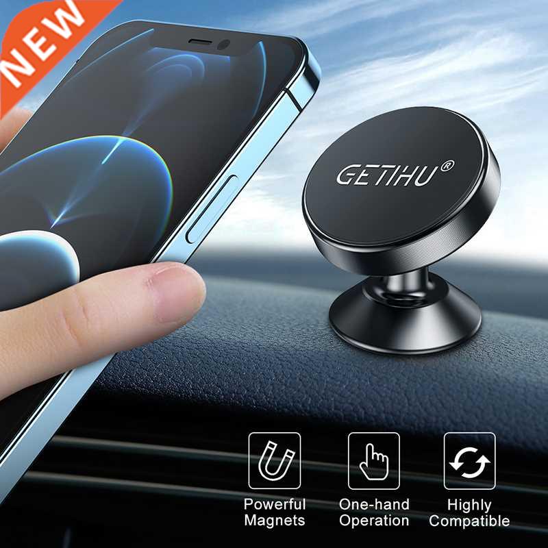 GETIHU Magnetic Car Phone Holder Magnet Mount Mobile Cell Ph