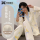 带胸垫月子服夏季薄款产后5月份6纯棉a类产妇哺乳孕妇睡衣春夏天7