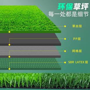 人造草坪地毯仿真人工塑料绿色假草皮户外幼儿园铺垫围挡屋顶隔热