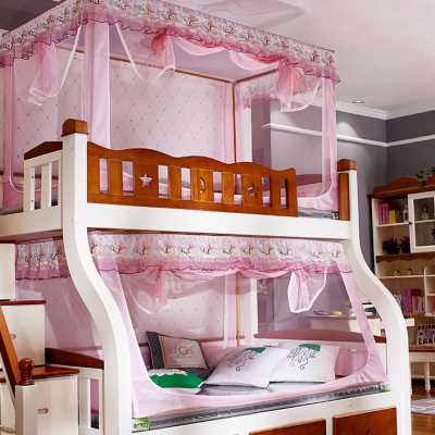 新品子母床上下铺学生宿舍家用双层儿童床15m12米梯形高低床10蚊
