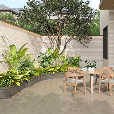 室外庭院地砖院子瓷砖楼顶花园天台露台水泥砖600600防滑户外百搭