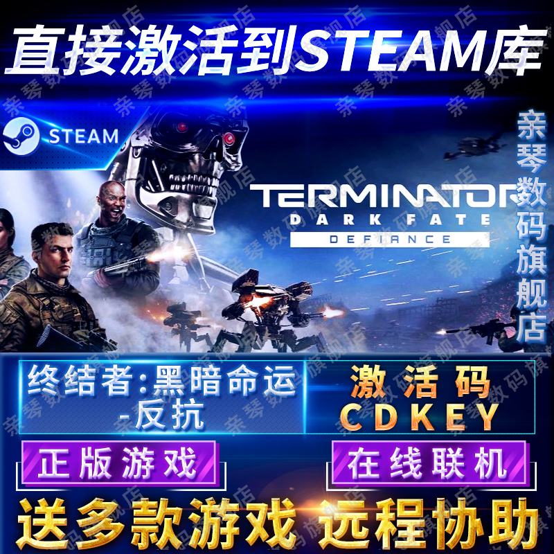 Steam正版终结者黑暗命运反抗抵