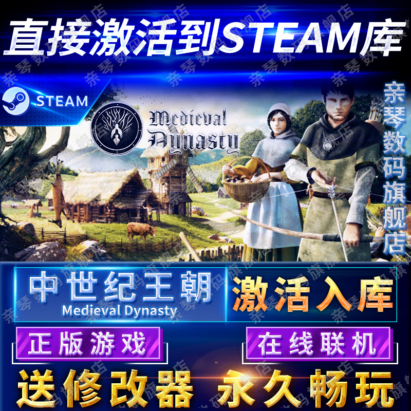 Steam正版中世纪王朝激活码CD