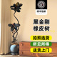 黑金刚橡皮树客厅大盆栽造型室内大型绿植好养四季真花叶阳台植物