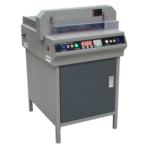 450VS+数控切纸机 广州电动切纸机 精密切纸机 红外数显切纸机