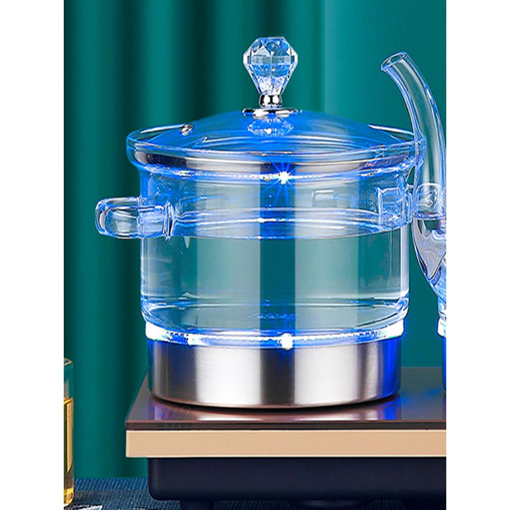 恒功电茶炉全自动上水电热烧水壶玻璃煮茶器消毒清洁杯锅茶具配件